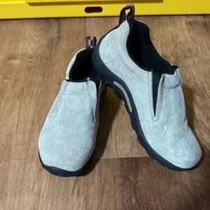 NWOT Merrell Kids Jungle Moc Taupe Shoes size 1